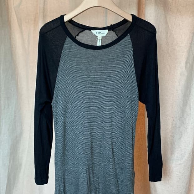 Isabel marant etoile stripe raglan t