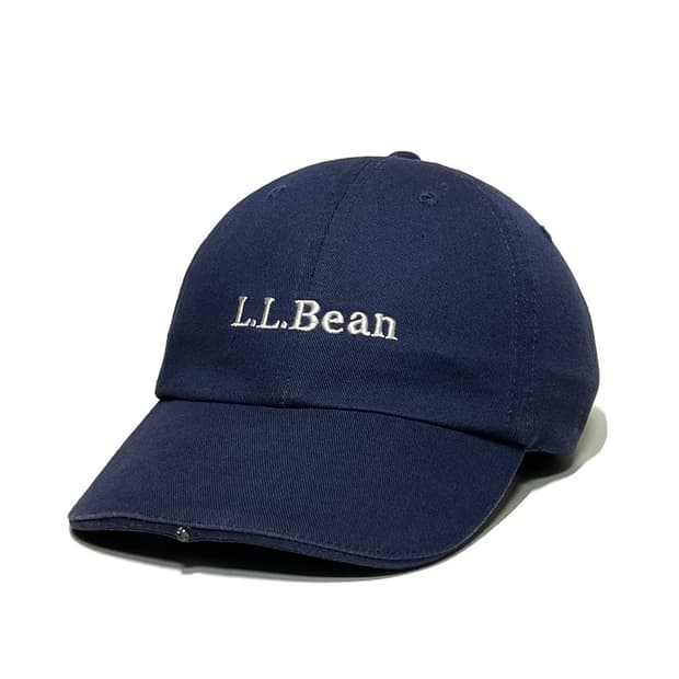 LL BEAN 엘엘빈 클래식 빈티지 피싱 라이트 낚시 네이비 볼캡 모자입