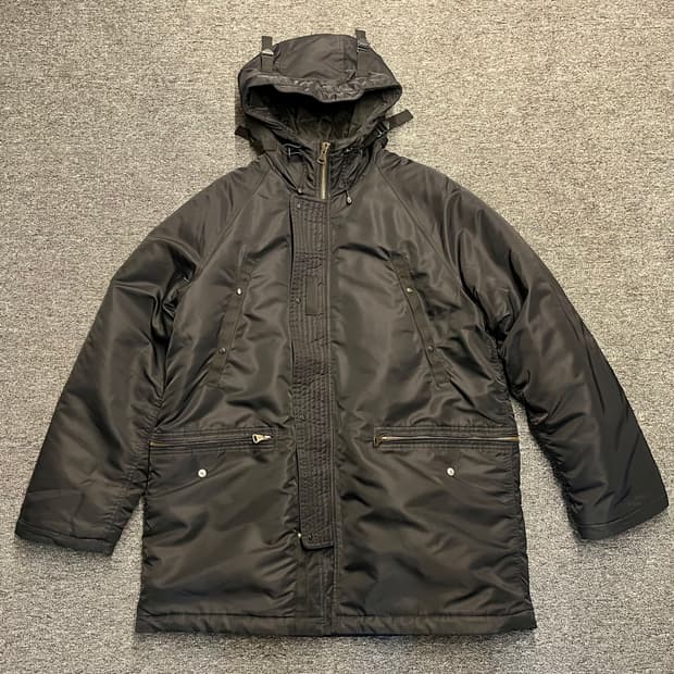 [105] FETCH 패치 N-3B 파카 블랙 