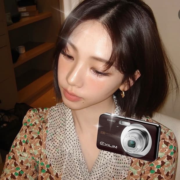 (희귀컬러/카리나, 프리지아픽) Casio 엑슬림 카시오 z85 브라운