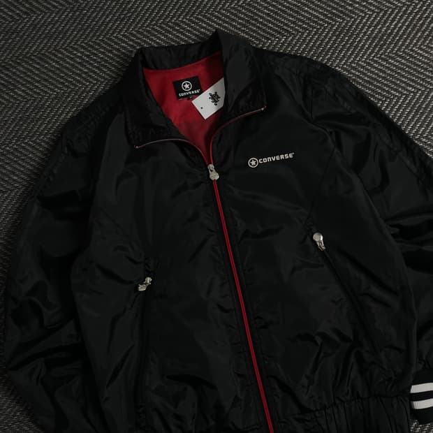 00s 컨버스 올드스쿨 디테일 우븐 트랙 자켓y 3527