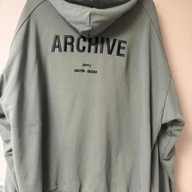[L] 도산 아카이브 한정 후드집업