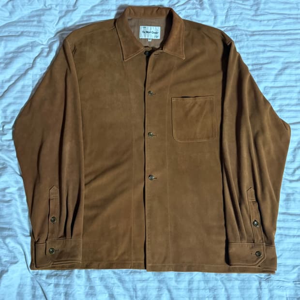 뤡코즈 스웨이드 셔츠 3사이즈