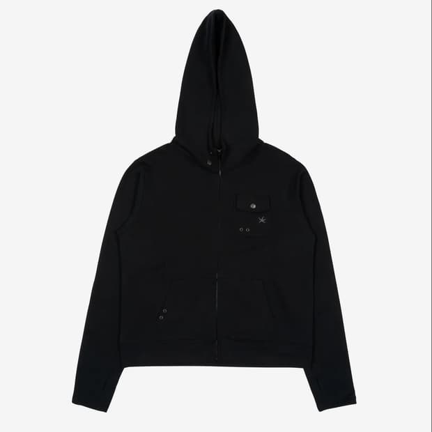 더콜디스모먼트 후드집업 블랙