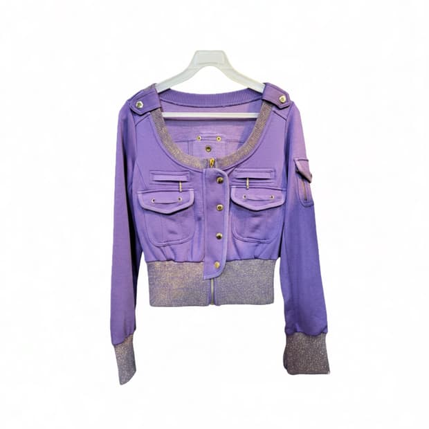 Ggpx y2k 갸루 숏 가디건