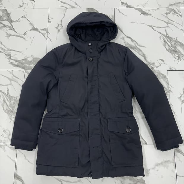 휴고보스 네이비 덕다운 패딩