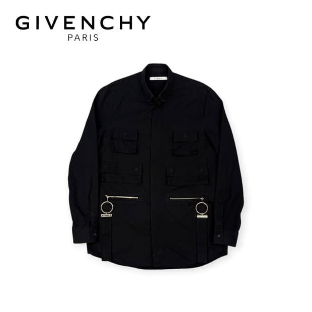 15FW 리카르도 티시 지방시 카고 셔츠