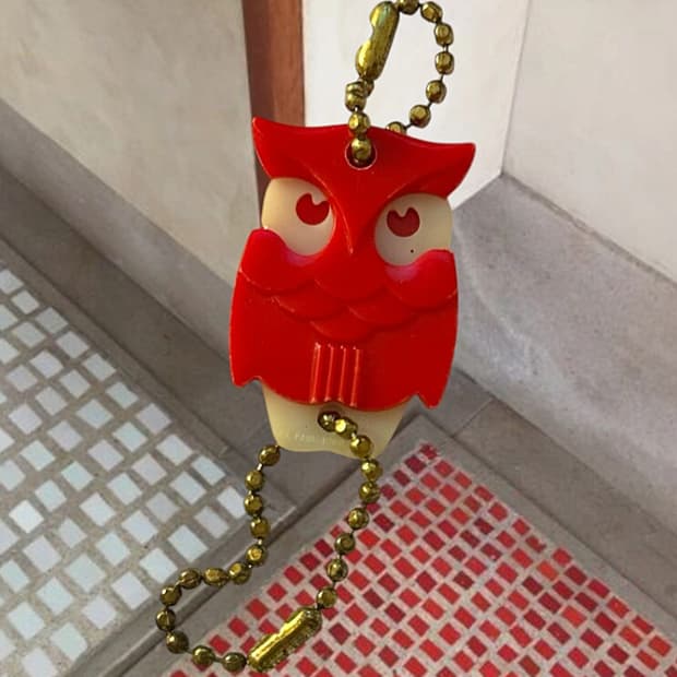 Vintage 90s Keyring