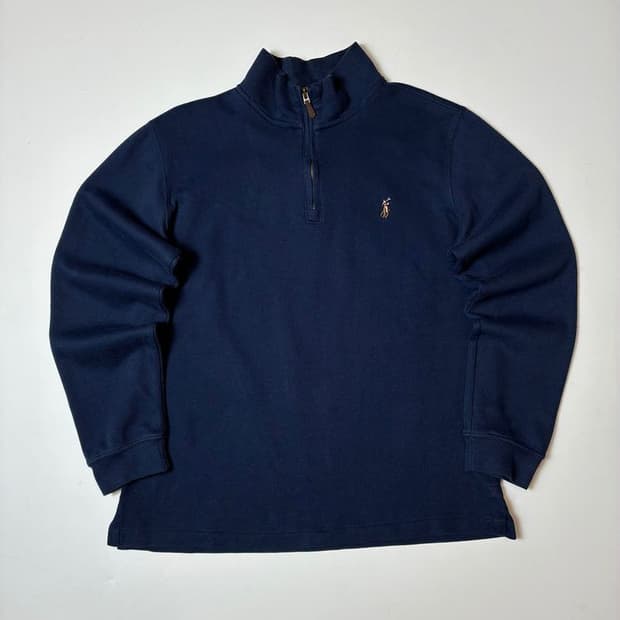 폴로 랄프로렌 큐알 신형 하프집 맨투맨 PN8888