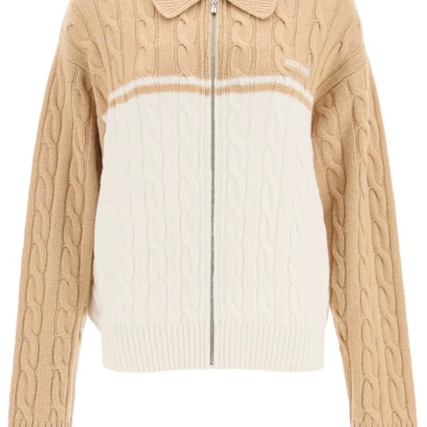 미우미우 캐시미어 니트 집업 36