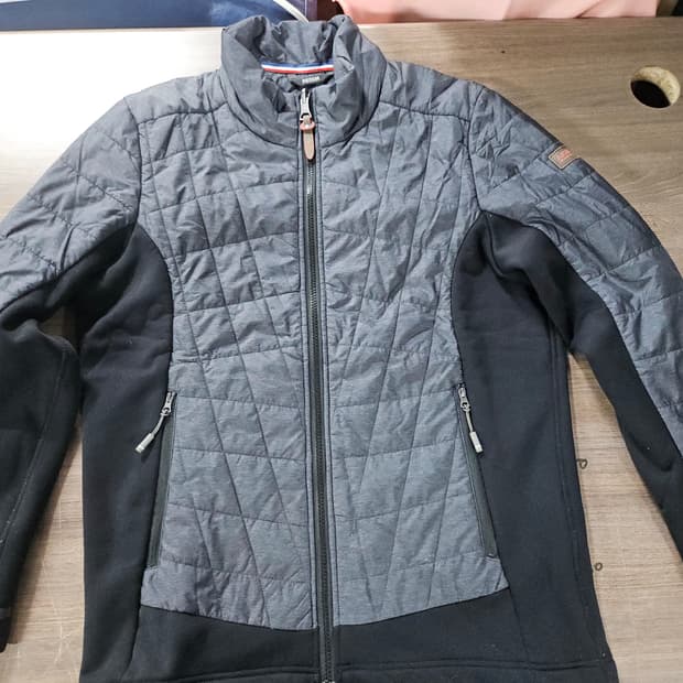 아이더 퀼팅 패딩 자켓 그레이  95