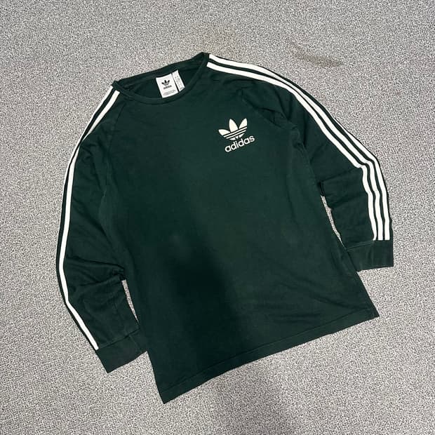 아디다스 그린 롱슬리브