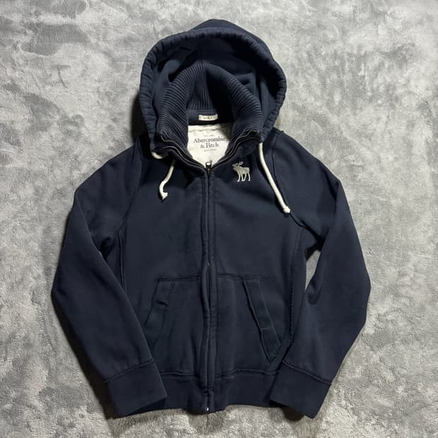 아베크롬비 네이비 후드집업