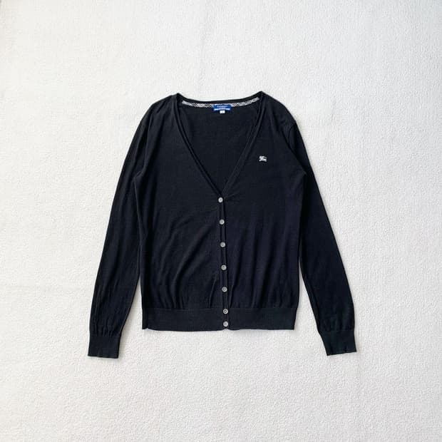 burberry 버버리 블랙 여리핏 가디건