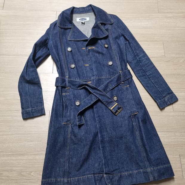 올드네이비 롱 청자켓