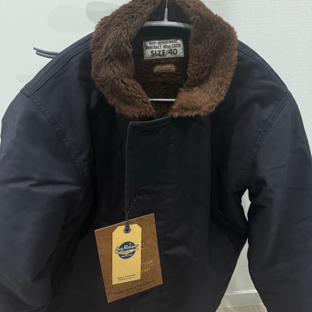 버즈릭슨 N-1 미해군 NAVY 데모텍스 덱자켓