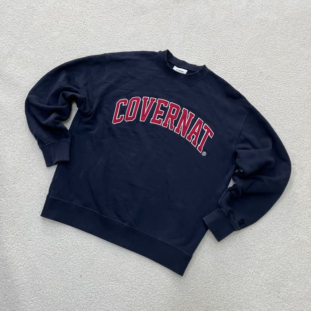 M 커버낫 빅로고 긴팔 맨투맨 0324M