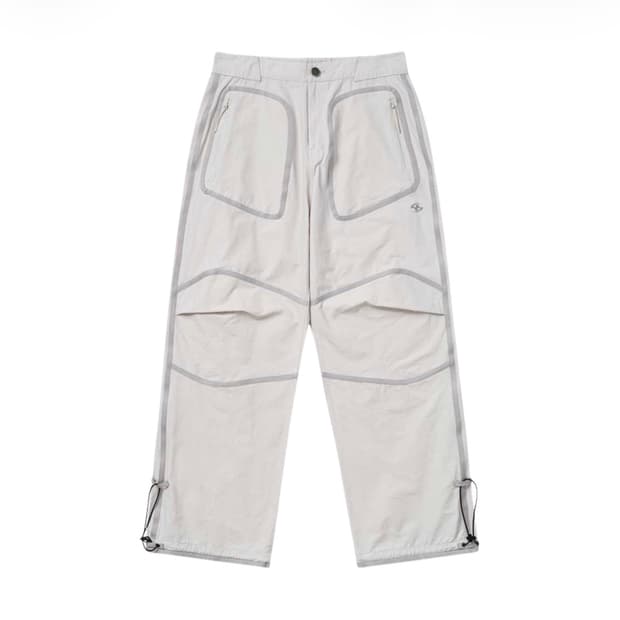 산산기어 웨빙 패치 팬츠 아이보리