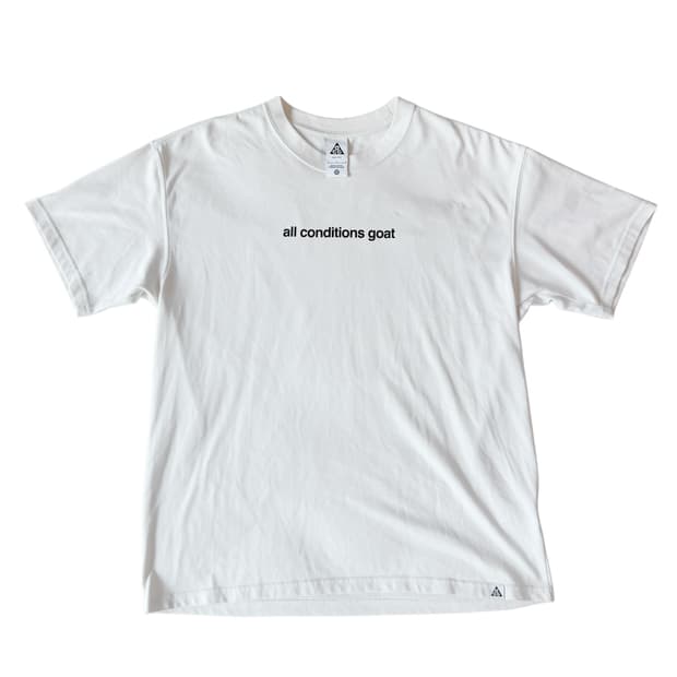 Acg 후면 프린팅 티셔츠 L-XL