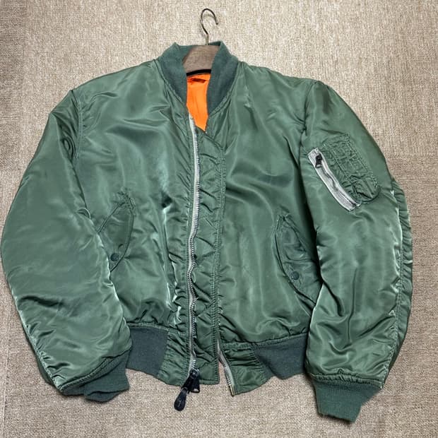 알파인더스트리 80s MA-1 마원 올리브 