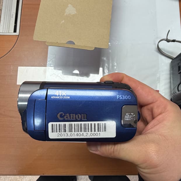 캠코더) 캐논 FS300 빈티지 캠코더