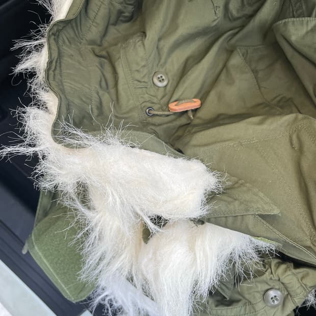 m65 후드 오리지널 피쉬테일 후드 데드스탁