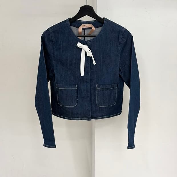 n21 키즈 데님 트러커 자켓