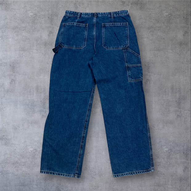 BETTER DENIM 와에드 워크 데님 팬츠