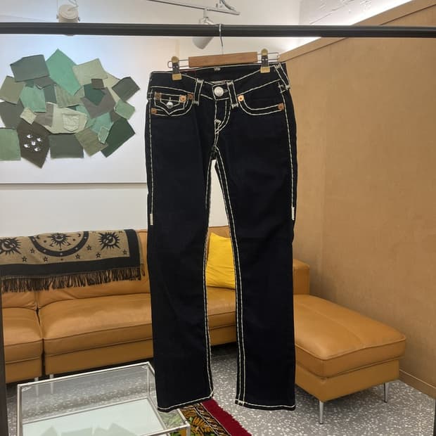 트루릴리젼 빌리슈퍼티 데님 청바지 23인치 C05836