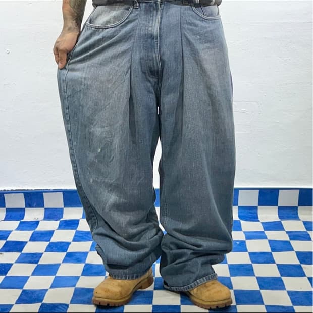 ROCAWEAR denim 힙합 워싱팬츠