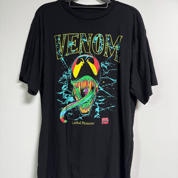 마블 베놈 Lethal Protector 티셔츠 XL