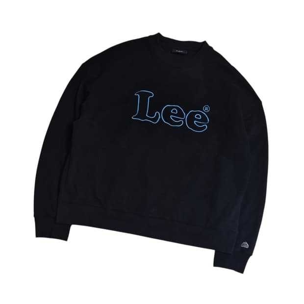 Lee 리 빅로고 맨투맨