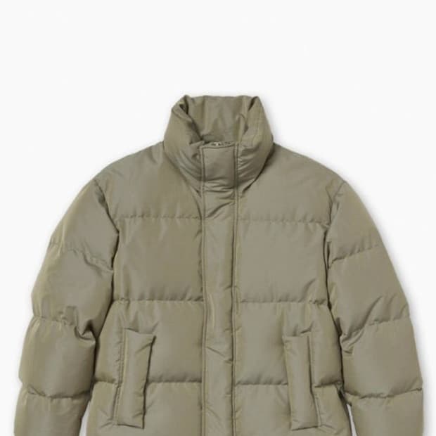 23AW auralee 패딩 olive khaki chambray