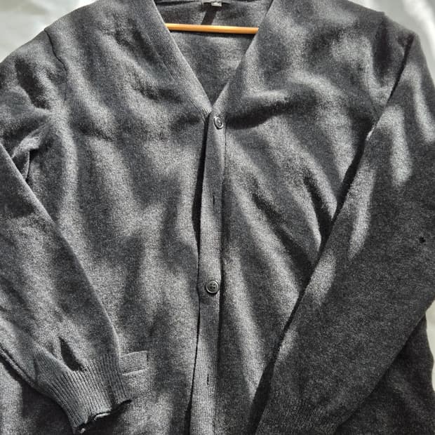 유니클로 램스울 가디건 XL