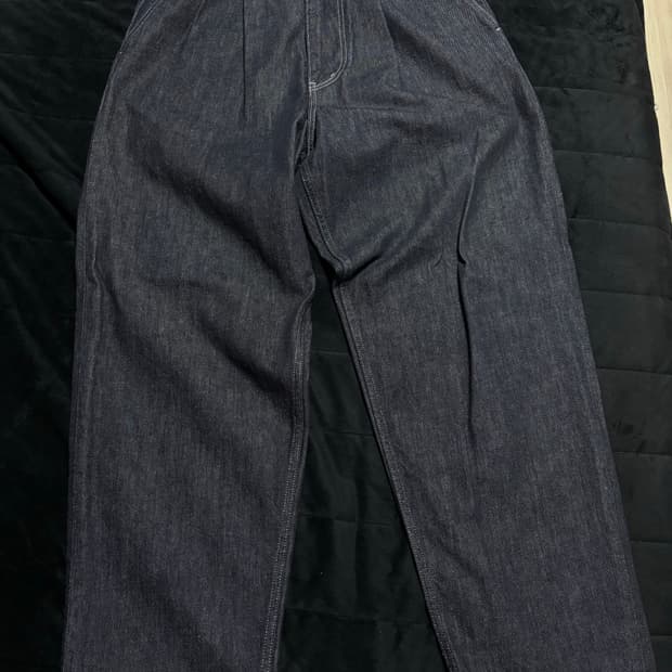 [2] 그라페이퍼 칼라패스트 투턱 데님