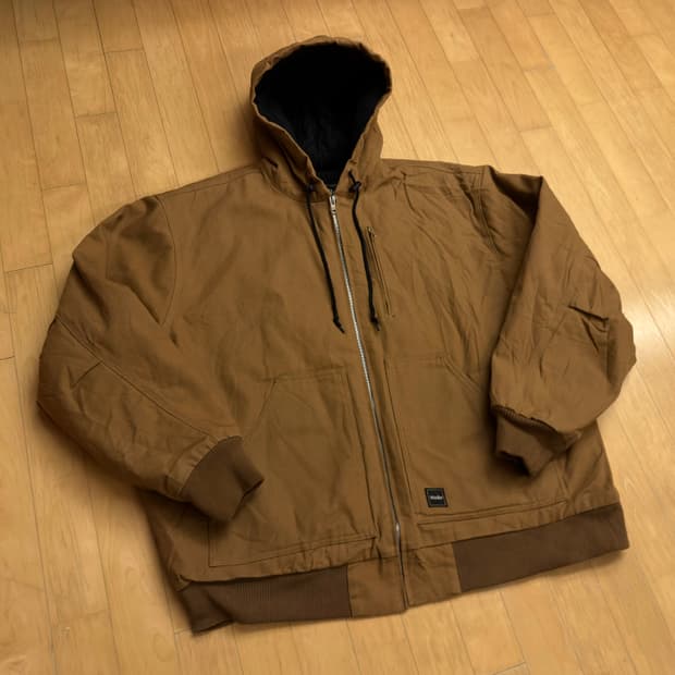 [Walls] 오리지널 덕 캔버스 액티브 워크 자켓 (브라운/된장)