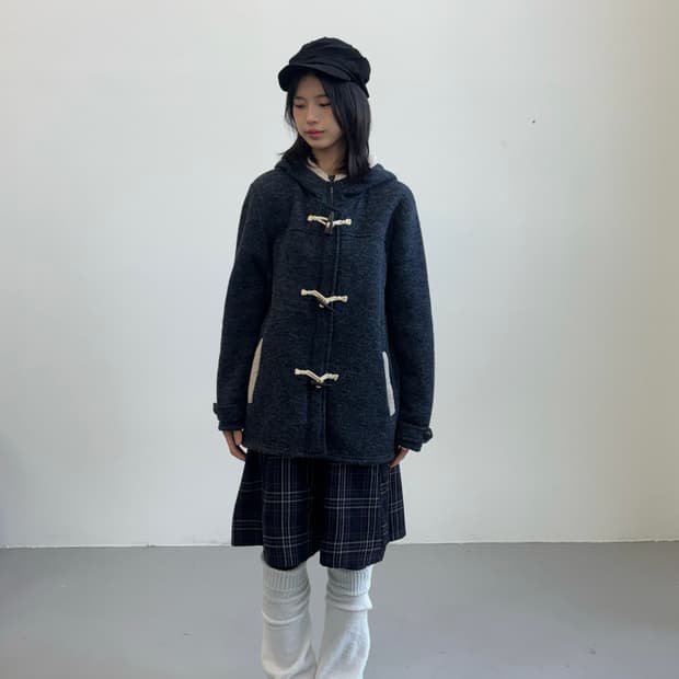 Vent Couvert Fleece-Lined Duffle Jacket