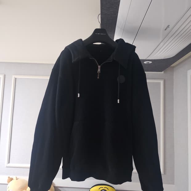 [거의 새것] 아더에러 스페릭 로고 니트 후드 티셔츠 A1