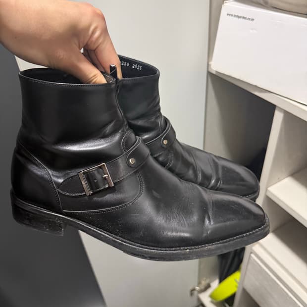 손신발 앵클부츠