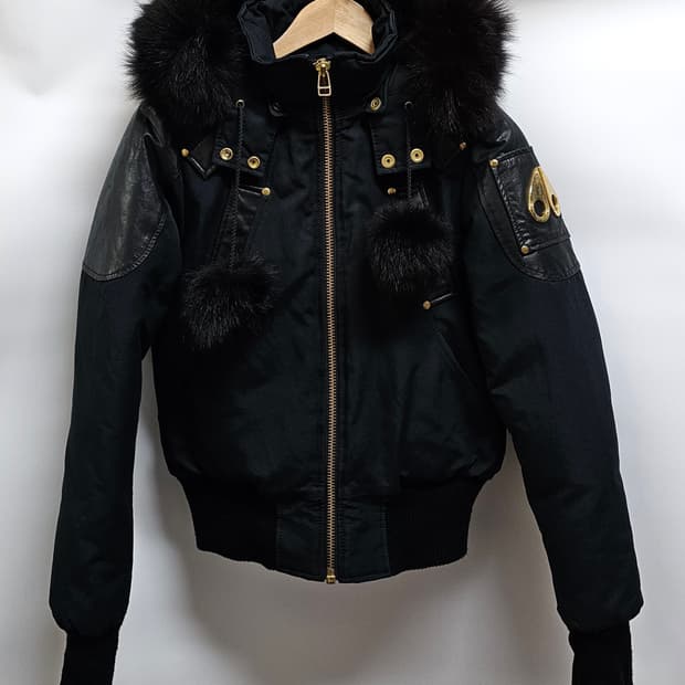 무스너클 골드에디션 금장 발리스틱 패딩 XS