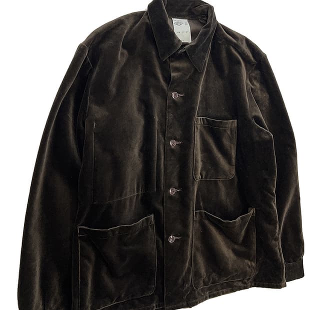 단톤 벨벳 워크자켓