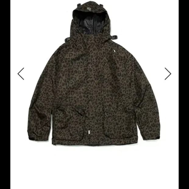 페치선데이 레오파드 바람막이 XL 새상품