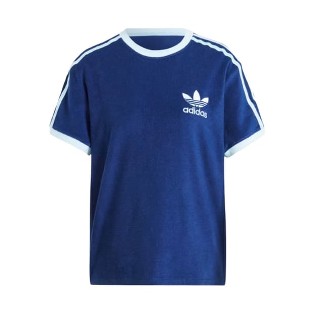 Adidas Terry 3S T-Shirt Dark Blue - KR 