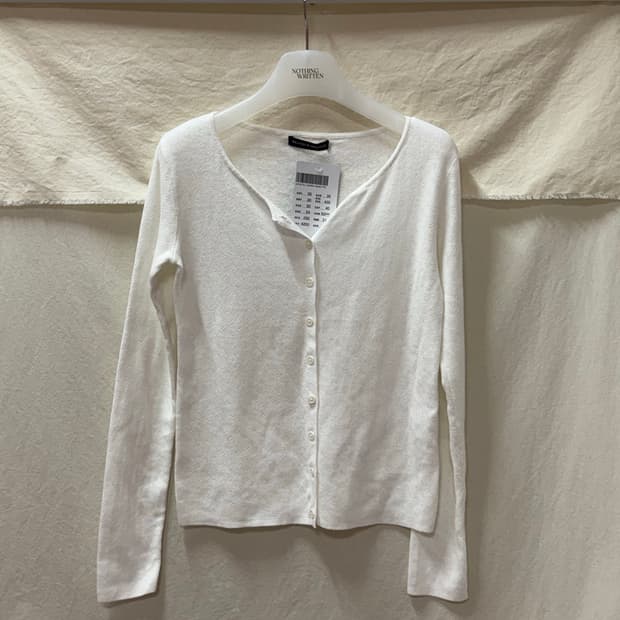 브랜디멜빌 펀칭 가디건white