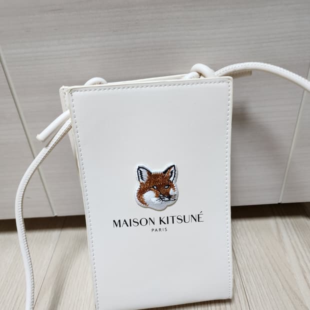 메종키츠네X라네즈 폰홀더백 크로스백