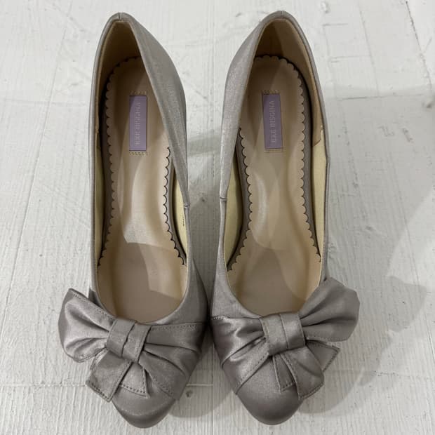 exe bisgina ribbon heels