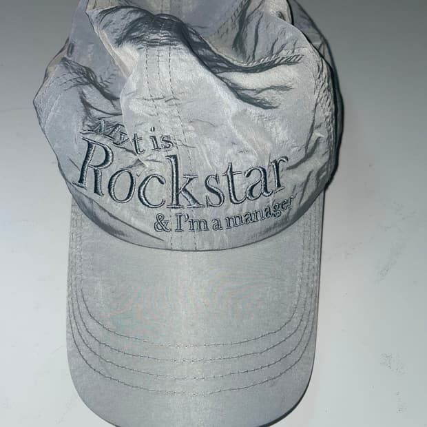 조거쉬 나일론 볼캡 라이트 그레이