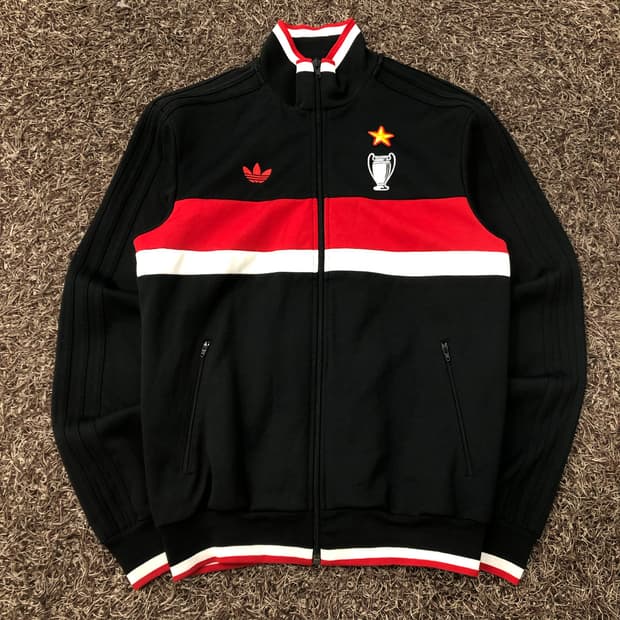아디다스 AC밀란 메디오라눔 밀라노 져지 트랙 자켓