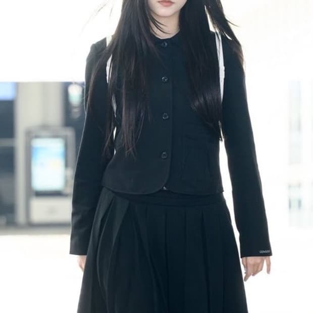 [1] 코이세이오 리본 자켓 블랙