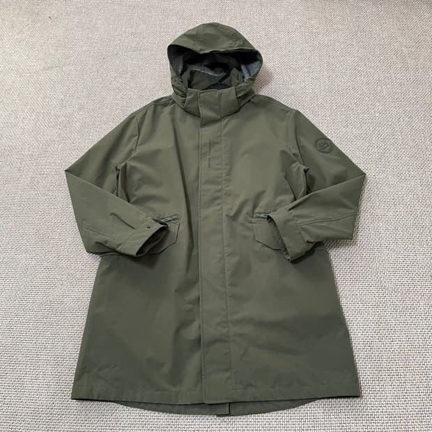 장미쉘바스키아 여성 롱 바람막이. 5239